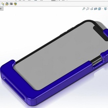 Iphone xr 3d Varredura suporte espectro 3d print model - Mito3D