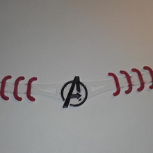 avenger ear saver superhero covid19 earsaver earsavers surgical mask relief 3d print model - Mito3D
