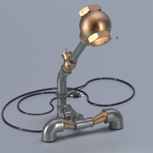 Rohr passend Lampe 3d print model - Mito3D