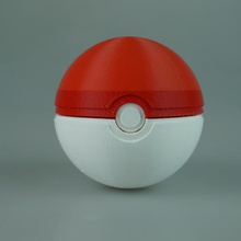 speak-a-ball gadgets & electronics pokeball pokemon speaker stereo kitronik monoamplifier 3d print model - Mito3D