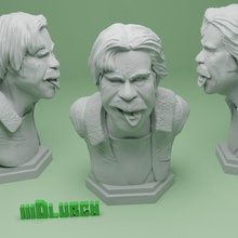 frank gallagher fan-art beer movie chicago actor fanart serie brust frankgallagher schameless oxi alcoholic 3d print model - Mito3D