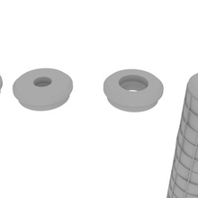 impostato guide rotolare perni 40k terreno giochi tavolo 30k mattarello aos texturepin textureroller 3d print model - Mito3D