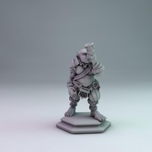 ork ozan masaüstü elf oyun cin altıgen Warhammer yüzükler minyatür sla Tolkien dlp cüce elfler 28mm cüceler kahraman Legolas prc 3d print model - Mito3D