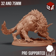 barghest boss - goblin trouble loot studios tabletop epic fantasy game hero mini rpg miniature boardgame dungeonsanddragons heroes wargame d&d role-playing pathfinder lootstudios 3d print model - Mito3D