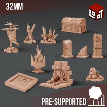 enviroment - goblin trouble loot studios tabletop epic fantasy game hero mini rpg miniature boardgame dungeonsanddragons heroes wargame d&d role-playing pathfinder lootstudios 3d print model - Mito3D