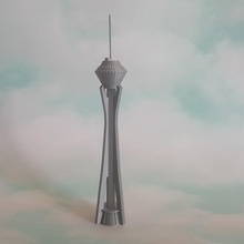 stratosphere tower las vegas casino nevada gambling las-vegas stupak big-shot lost-wages sky-pod 3d print model - Mito3D