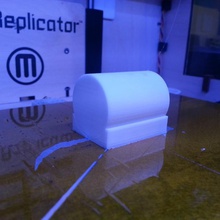 3dprint parfait cylindre couché l'éducation 3d d'impression 3d print model - Mito3D