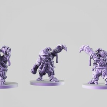 zombie dwarf tabletop creature dragons fantasy monster pawn play miniature enemy paint boardgame role wargame dungeon fairy mud pathfinder zombiecide 3d print model - Mito3D
