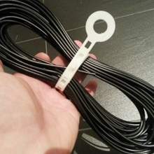 nylon cable holder & garden barspin daniel noree topsolid 618 taulman organize 3d print model - Mito3D
