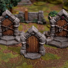 dungeon entrance levels tabletop 3d print model - Mito3D