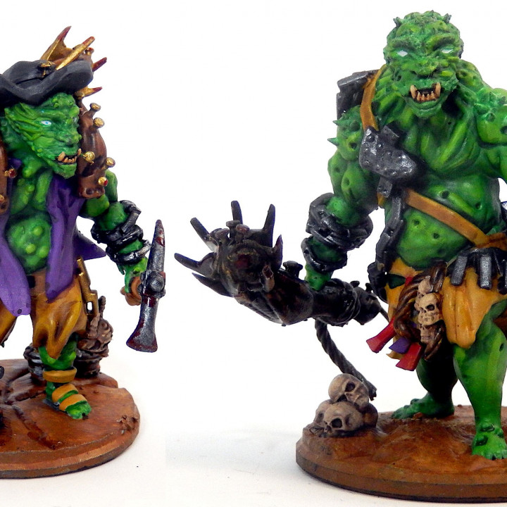 cave troll + prospector large creatures tabletop miner miniature dungeonsanddragons dnd presupported resinminiature danddminiature 5thedition cavetroll 3D print model - Mito3D