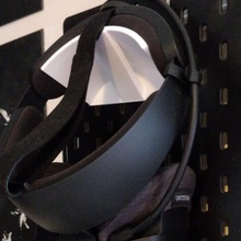 oculus rift headset mount - ikea skadis vr 3d print model - Mito3D