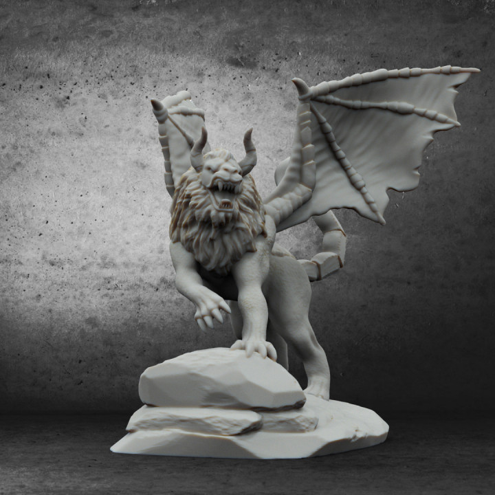 manticore store miniature tabletop 3D print model - Mito3D