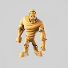 frankenstein 2 tabletop bowl fantasy football funny games golem halloween hell horror scary toys blood miniature meat junior 3d print model - Mito3D