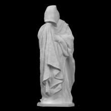 statuetta lutto mus des beaux arts digione in francia scansione 3d print model - Mito3D
