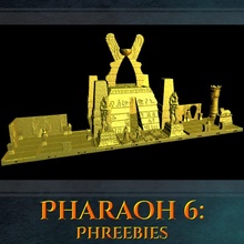 pharaon 6 phreebies Egypte égyptien terrain tombeau donjon carrelage morsure dragon momies 3d print model - Mito3D