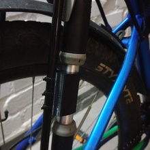 bicicletta aria pompa titolare supporto riparazione kit tasca 3d print model - Mito3D