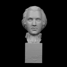 busto mozart union des mus nationaux parís scan compositor 3d print model - Mito3D