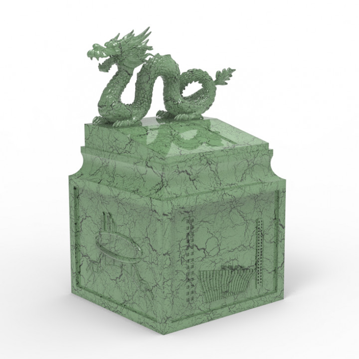 dragon joint créalité nuage exclusif Roi 3D print model - Mito3D