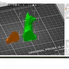 poly fox resized magnet hole lowpoly tonuino 3d print model - Mito3D