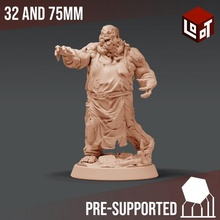 big zombie - wightpocalypse loot studios tabletop epic fantasy game hero mini rpg undead miniature boardgame dungeonsanddragons zombies wargame d&d role-playing pathfinder lootstudios 3d print model - Mito3D