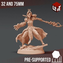 cormah shasan - wightpocalypse loot studios store epic fantasy game hero mini rpg undead zombie miniature boardgame dungeonsanddragons tabletop zombies wargame d&d role-playing pathfinder lootstudios 3d print model - Mito3D
