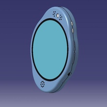 círculo phone 3d print model - Mito3D