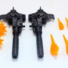 arma armas açao brinquedos transformadores figuras robôs melhoria 3d print model - Mito3D