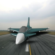 eurofighter typhoon cad 3dprinting 3dmodel 3d print model - Mito3D