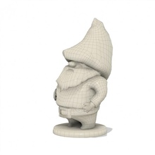 gnome jardin 3d print model - Mito3D