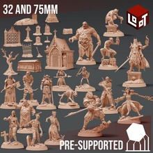 wightpocalypse - loot studios tabletop epic fantasy game hero mini rpg undead zombie miniature boardgame dungeonsanddragons zombies wargame d&d role-playing pathfinder lootstudios 3d print model - Mito3D