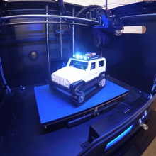 jeep réservoir pistes gadgets l'électronique ninjaflex rc rcbanner rrobot 3d print model - Mito3D