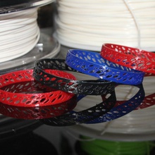 flessibile ninjaflex ellissoidale bracciale gioielli moda braccialetto 3d print model - Mito3D