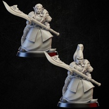 alto duende glaive guerrero Tienda miniatura mesa highelf 3d print model - Mito3D