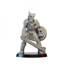 skeleton warrior scimitar - supportless model store sheld 3d print model - Mito3D