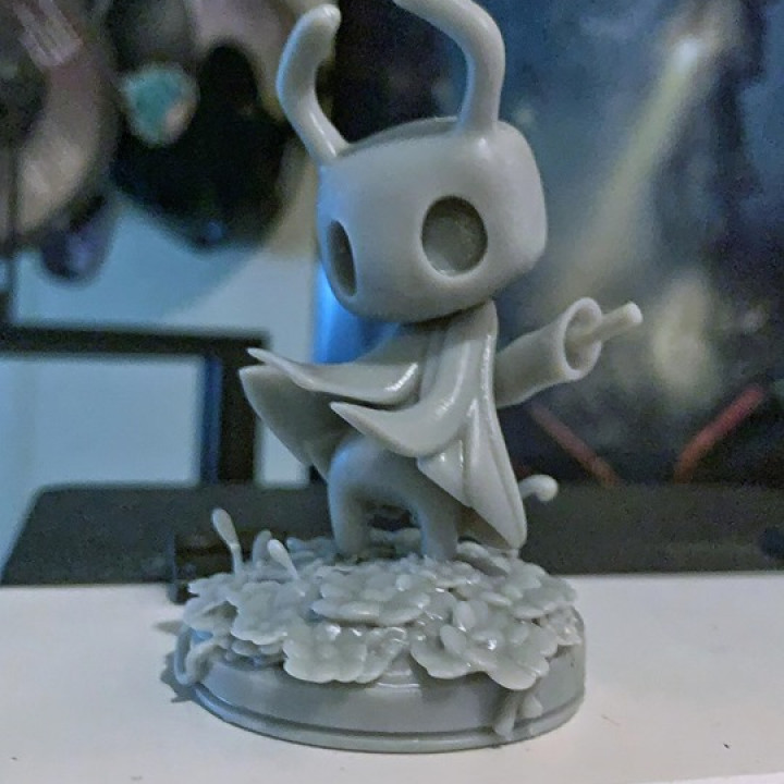 hollow knight fan art toy statue games toys videogame zbrush elegoo hollowknight 3D print model - Mito3D