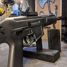 valorant phantom detachable holosight props replica rifle leds magnets riot acrylic 3d print model - Mito3D