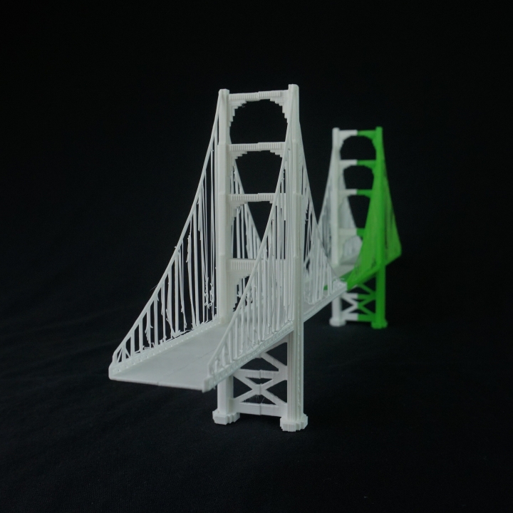 puente golden gate educación goldengatebridge 3D print model - Mito3D