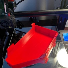 Ender 3 Werkzeug Box Lager Abteil rutschen thingiverse ender3 cults3d 3d print model - Mito3D