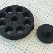 cylindrical clearance test check cylinder fitting tolerances verification fits 3d print model - Mito3D