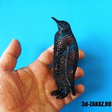 penguen tasarım Voronoi 3d print model - Mito3D