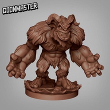 yeti 1 tabletop animal creature mini monster rpg wargaming wild snow miniature ice frozen dnd pathfinder frost tribe tundra 3d print model - Mito3D