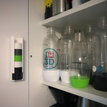 Soda Stream Deckel Spender Halter Unterstützung Gadget Küche 3d print model - Mito3D