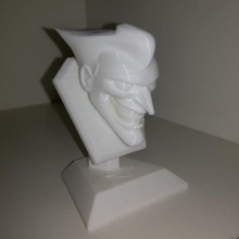 joker tête marque hamill version batman dc 3d print model - Mito3D