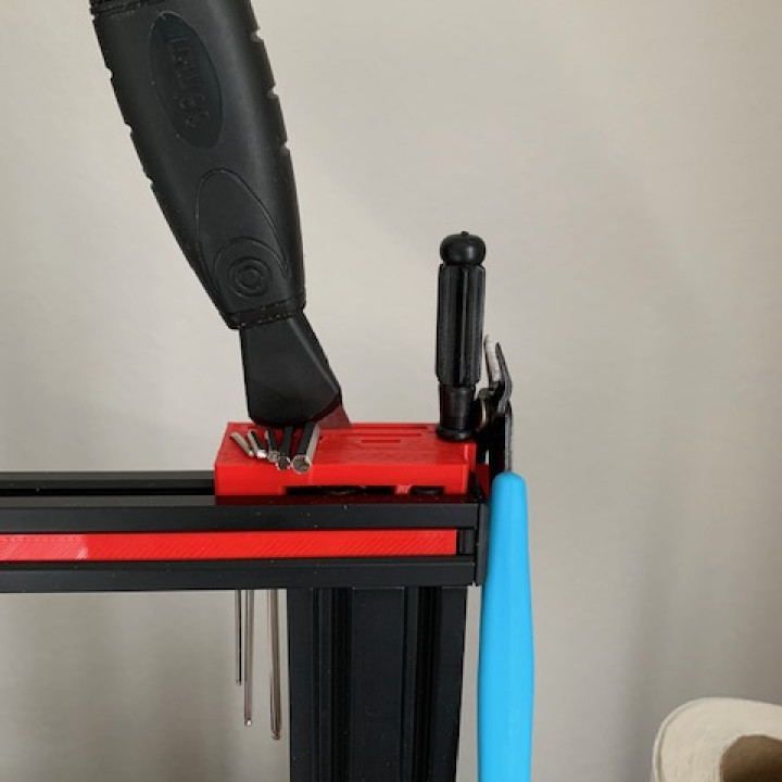 araç Kulp destek depolama araçlar 3 organizasyon yükseltmeler Creality ender3 3D print model - Mito3D