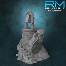 guardia tormenta deshecho biringan campana torre mesa rpg terreno d paisaje dispersión 3d print model - Mito3D