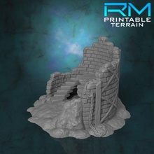 stormguard undone biringan ruined watch tower tabletop cover rpg terrain d&d scenery scatter 3d print model - Mito3D