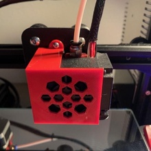 ender 3 hot cover fan vent upgrades thingiverse creality customization modifications ender3 cults3d covering 3d print model - Mito3D