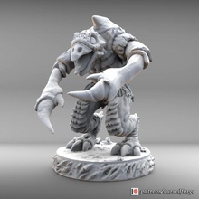 gancio orrore spore servo tavolo bestia draghi dungeon servitore mostro rpg miniatura d dnd boschetto aberrazione Neverlight 3d print model - Mito3D