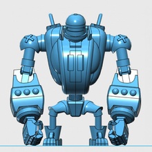 robô Projeto 6 loja figura modelo scifi 3d print model - Mito3D